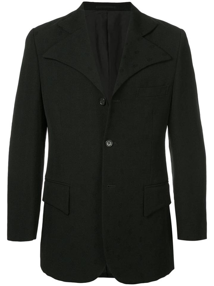 Comme Des Garçons Vintage Classic Slim-fit Blazer - Black