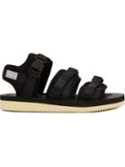 Suicoke Velcro Straps Sandals, Men's, Size: 7, Blue, Rubber/nylon