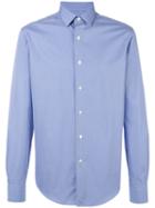 Lanvin Checked Shirt, Men's, Size: 43, Blue, Cotton