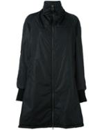 Société Anonyme 'vulcano' Long Jacket, Women's, Size: Small, Black, Nylon/wool