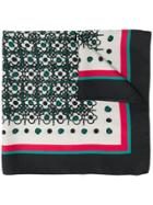 Golden Goose Deluxe Brand Floral Print Scarf - Black