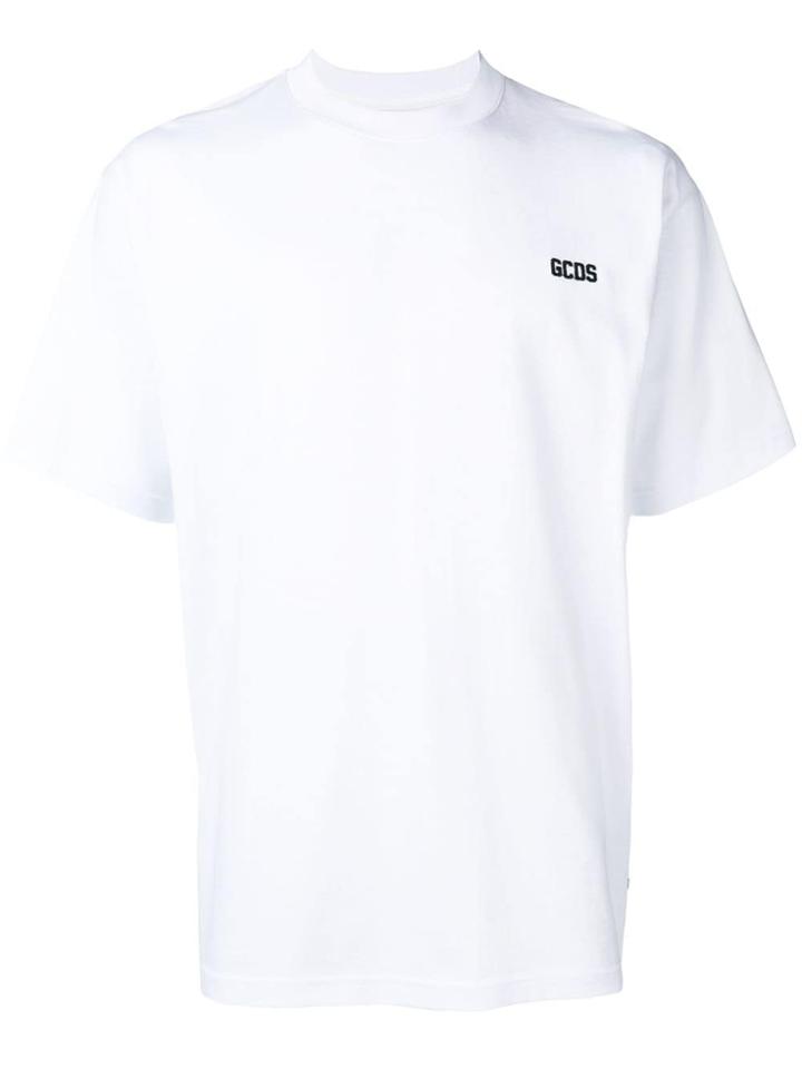 Gcds Logo Crew Neck T-shirt - White