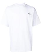 Gcds Logo Crew Neck T-shirt - White