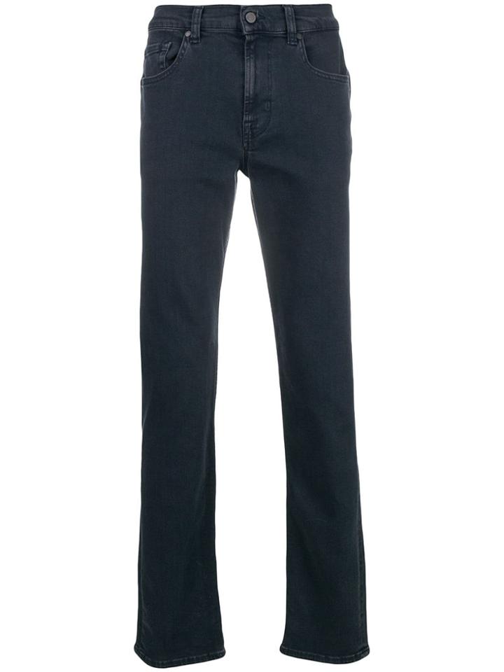 7 For All Mankind Performance Rinse Jeans - Blue