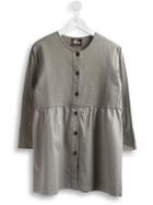 Lost And Found Kids - Panelled Dress - Kids - Cotton - 2 Yrs, Toddler Girl's, Grey