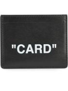 Off-white Classic Cardholder - Black