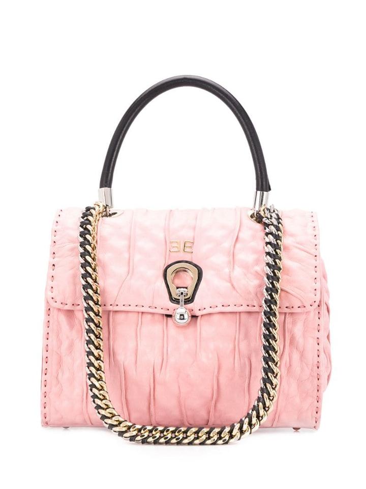 Ermanno Scervino Wrinkled-effect Tote Bag - Pink