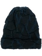 Issey Miyake Scrunched Beanie - Blue