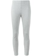 Theory - Navalane Leggings - Women - Polyamide/spandex/elastane/viscose - M, Grey, Polyamide/spandex/elastane/viscose