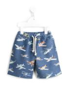 Madson Discount Kids Airplane Print Shorts