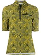 Kwaidan Editions Eye Print Top - Yellow