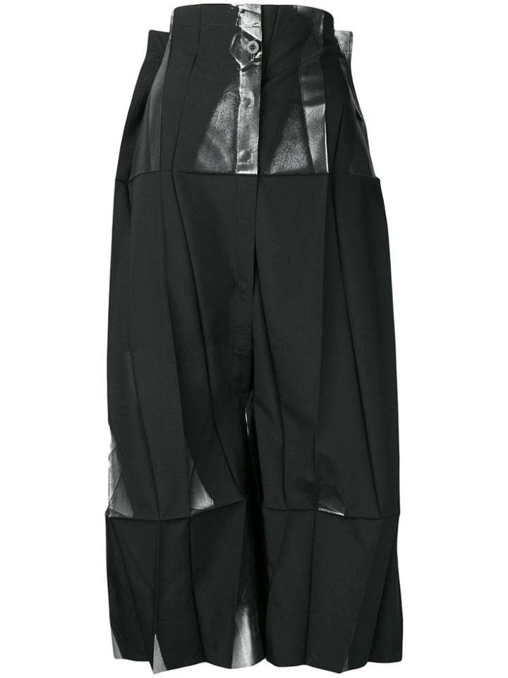 Issey Miyake Deconstructed Geometric Jumpsuit - Black