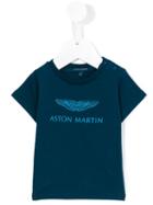 Aston Martin Kids - Logo Print T-shirt - Kids - Cotton - 6 Mth, Blue
