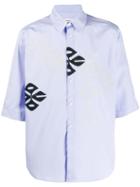 Kiko Kostadinov Multi Patch Shirt - Purple