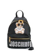 Moschino Teddy Bear Logo Backpack - Black