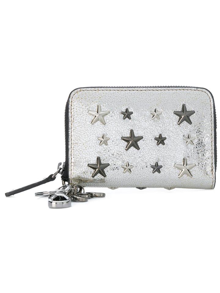 Jimmy Choo Maxwell Wallet - Metallic