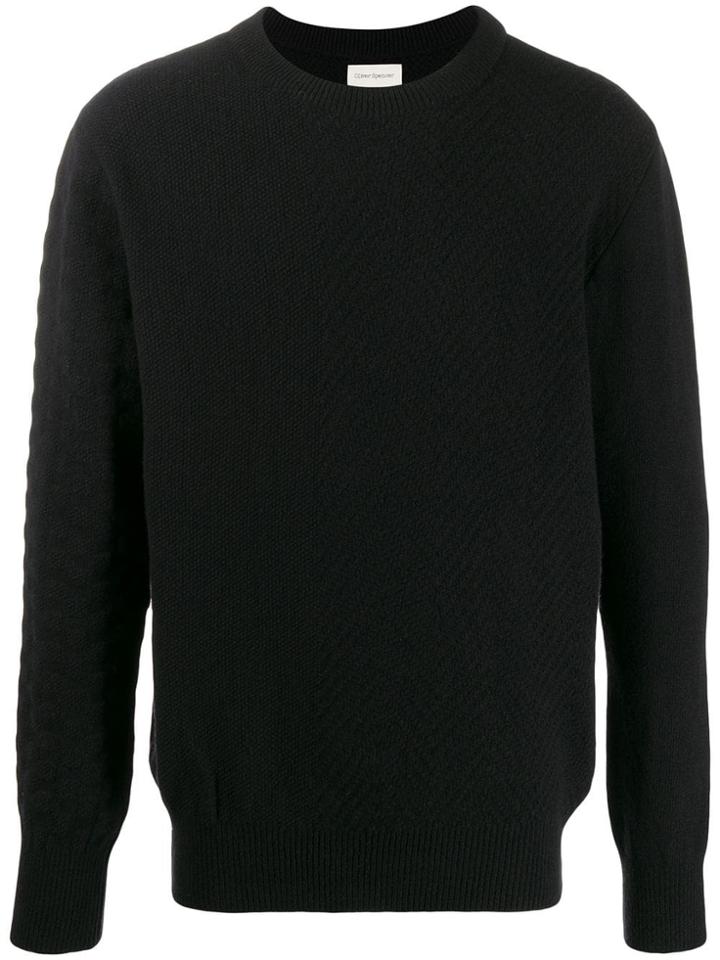 Oliver Spencer Knitted Jumper - Black