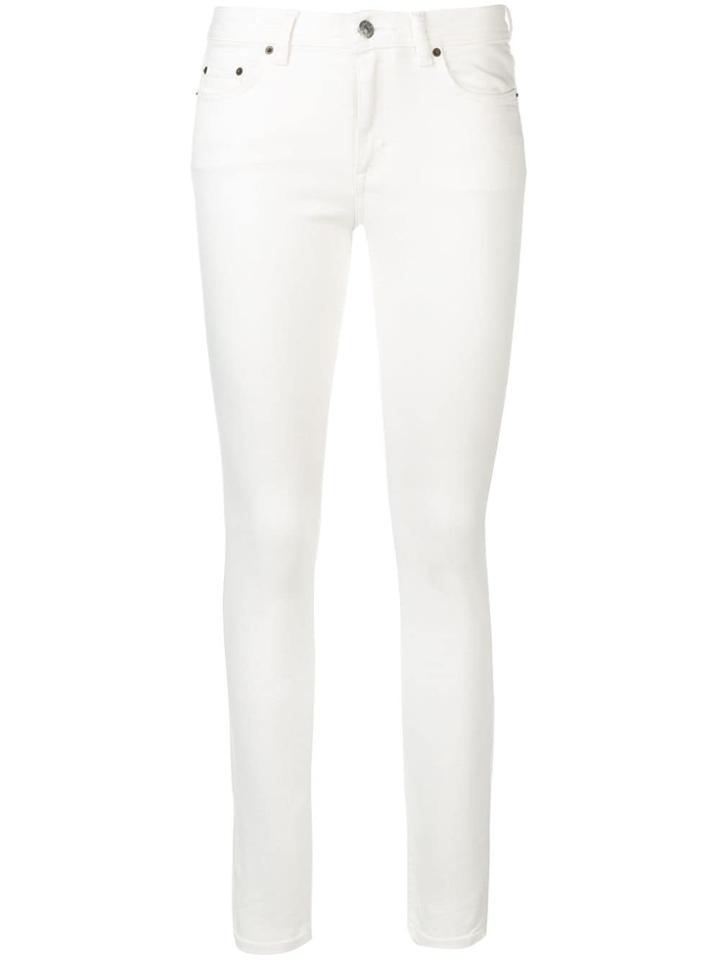 Acne Studios Climb Stretch Fit Jeans - White