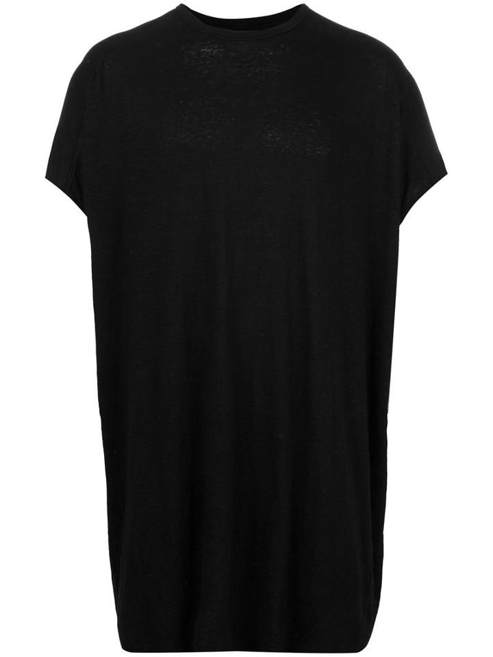 Lost & Found Ria Dunn Oversized T-shirt, Men's, Size: Large, Black, Linen/flax/spandex/elastane/cotton
