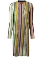 Missoni Striped Cardigan, Women's, Size: 44, Cupro/polyester