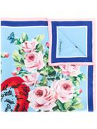 Dolce & Gabbana Floral Print Foulard - Multicolour