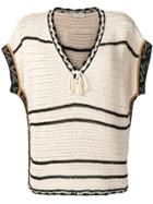 Etro Knitted Vest Top - Brown