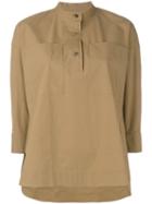 Lareida - 'remy' Shirt - Women - Cotton/spandex/elastane - 40, Nude/neutrals, Cotton/spandex/elastane