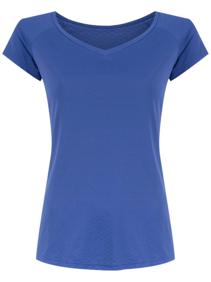 Track & Field Outlast Short Sleeves Blouse - Blue