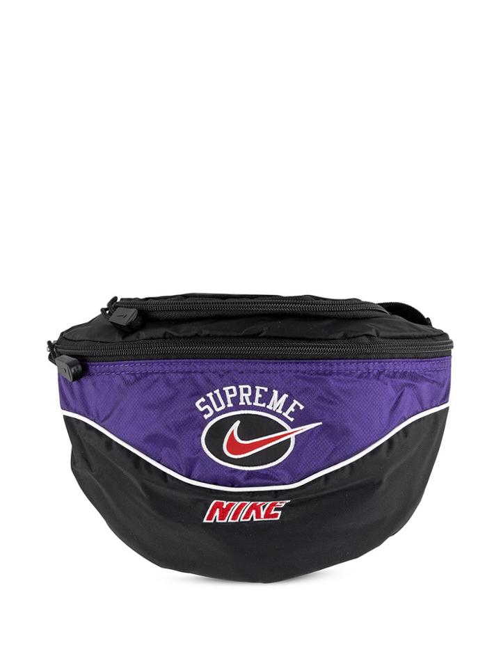 Supreme X Nike Logo Print Belt Bag - Black