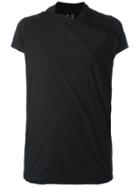 Rick Owens Drkshdw - Draped T-shirt - Women - Cotton - S, Black, Cotton