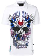 Philipp Plein Skull Print T-shirt, Men's, Size: Xxl, White, Cotton