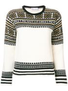 Red Valentino Forget Me Not Jumper - White