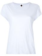 Bassike Cap Sleeves T-shirt - Blue