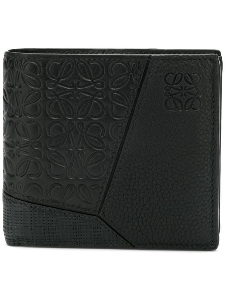 Loewe Loewe 12499501 1100 Blakc Leather/fur/exotic Skins->leather -