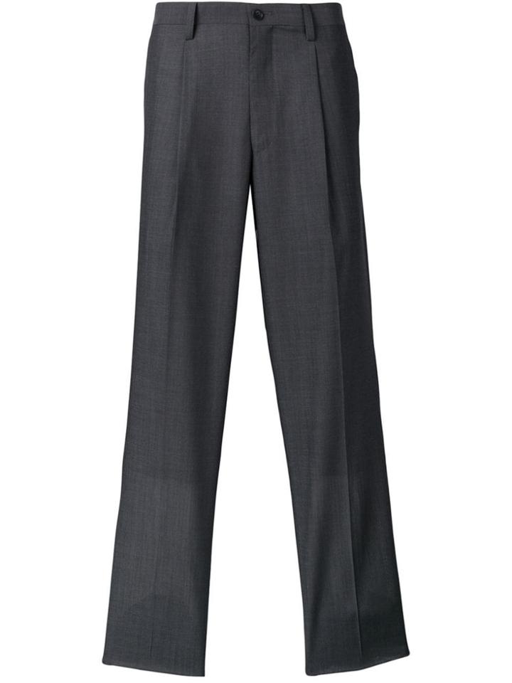 Issey Miyake Straight Trousers - Grey