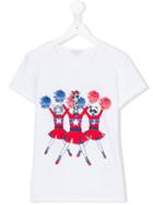 Little Marc Jacobs - Teen Animal Cheer T-shirt - Kids - Cotton/modal - 14 Yrs, Girl's, White