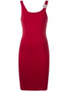 Versus Bodycon Dress, Women's, Size: 40, Red, Viscose/polyamide/spandex/elastane