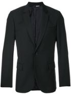 Ps By Paul Smith Scalloped Slim-fit Jacket - Black