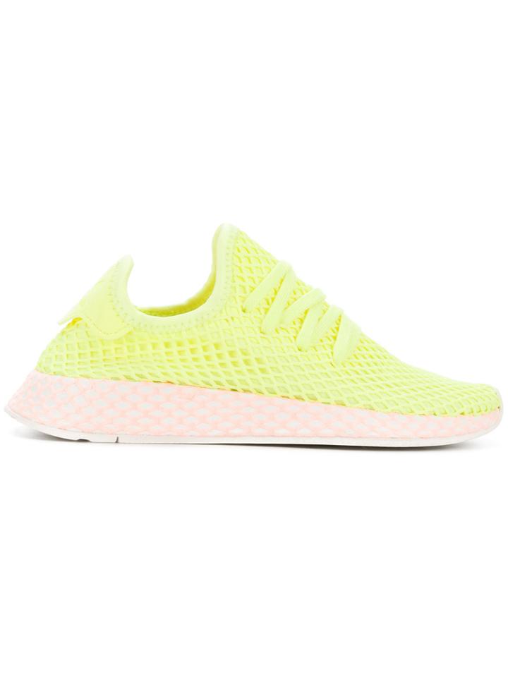 Adidas Deerupt Runner Sneakers - Yellow & Orange