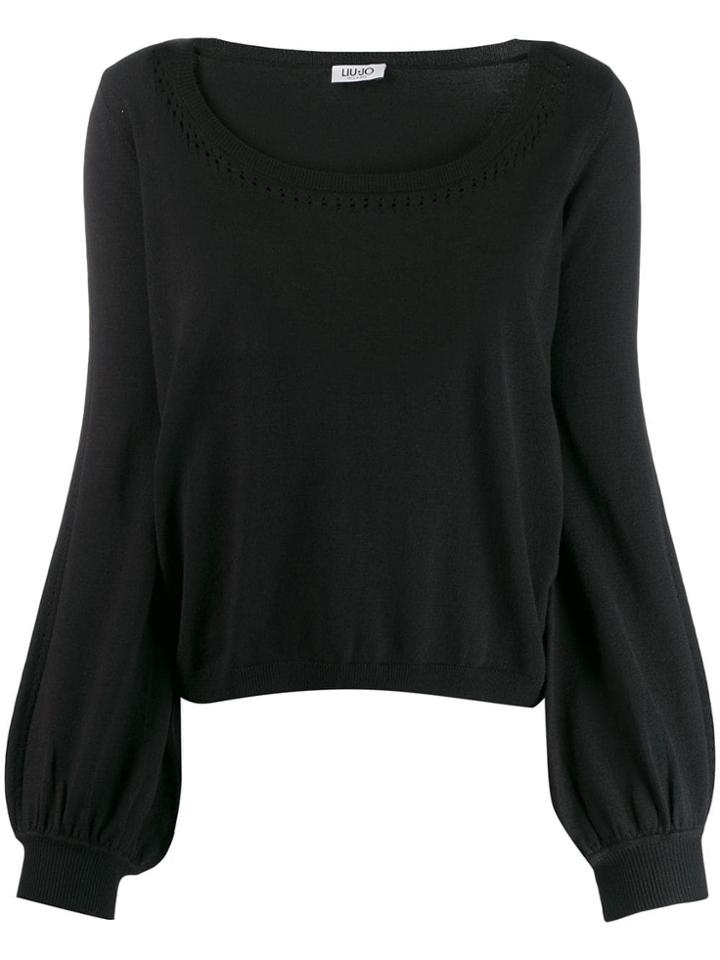 Liu Jo Bell Sleeve Jumper - Black