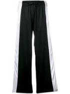 Kappa Panelled Track Style Trousers - Black