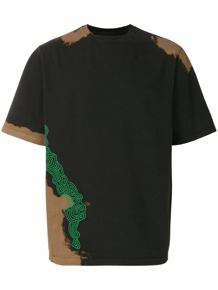 Damir Doma Thesi Embroidered T-shirt - Brown