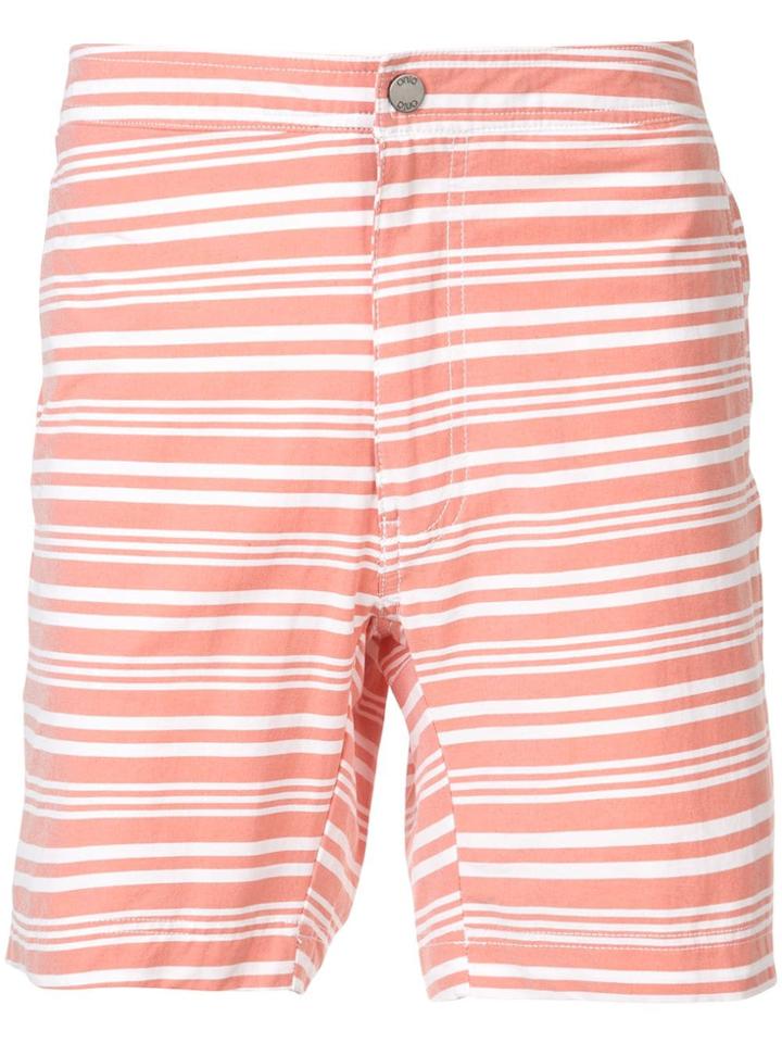 Onia Calder 7.5 Swim Shorts - Red
