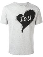 Vivienne Westwood Man Heart T-shirt, Men's, Size: Xl, Grey, Cotton