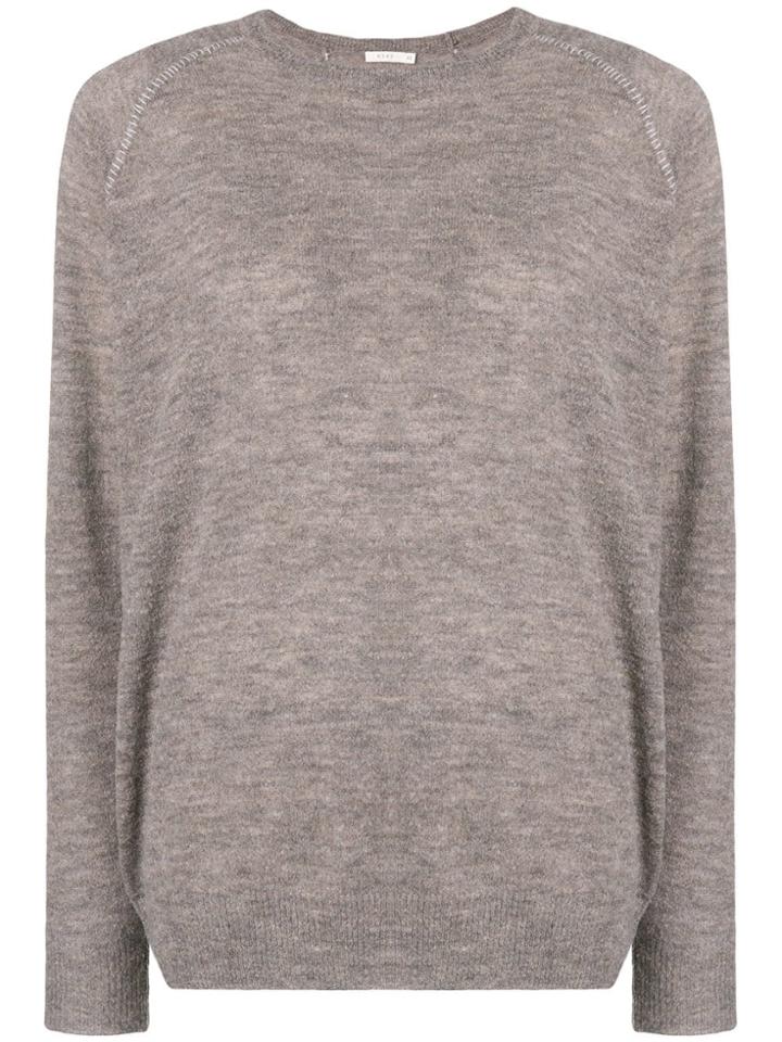 6397 Fine Knit Sweater - Grey