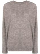 6397 Fine Knit Sweater - Grey