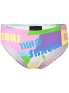 Cynthia Rowley Good Vibes Bikini Bottoms - Pink
