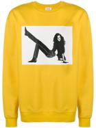 Calvin Klein Jeans Graphic Print Sweatshirt - Yellow & Orange