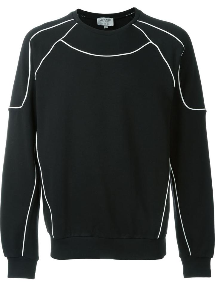 Les Hommes Urban Piped Sweatshirt