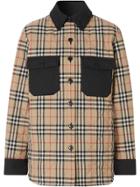 Burberry Vintage Check Flannel Overshirt - Neutrals